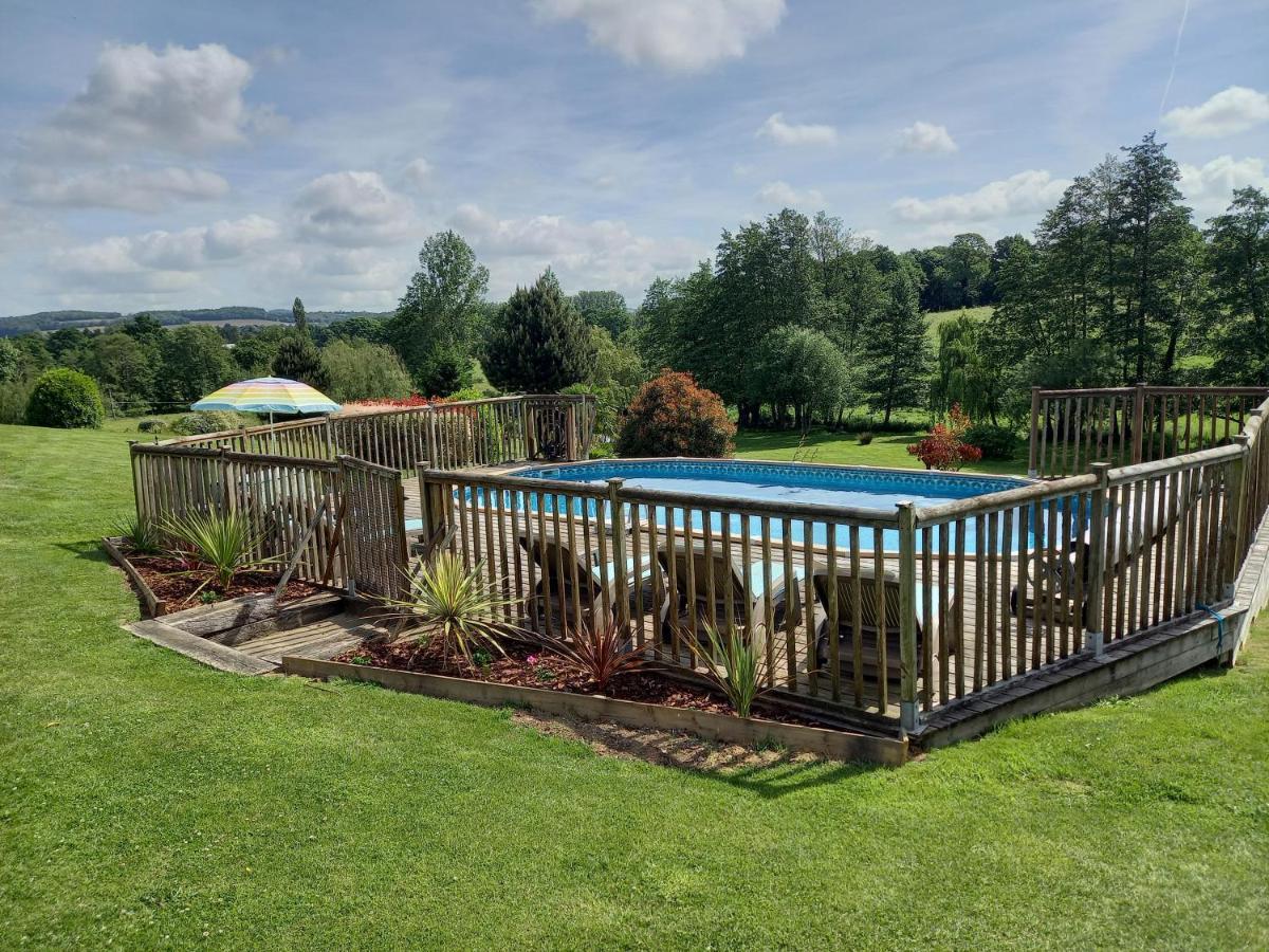 La Gasteboisiere With Swimming Pool And Games Room Le Mesnil-Adelee エクステリア 写真